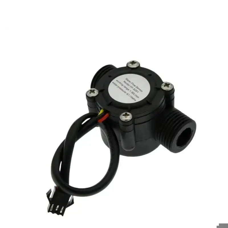 1Pcs DC 5-18V Flowmeter Hall Flow Sensor Water Control Liquid Flow Sensor Switch 1-30L/min 1.75MPa 12V Water Flow Sensor Qme