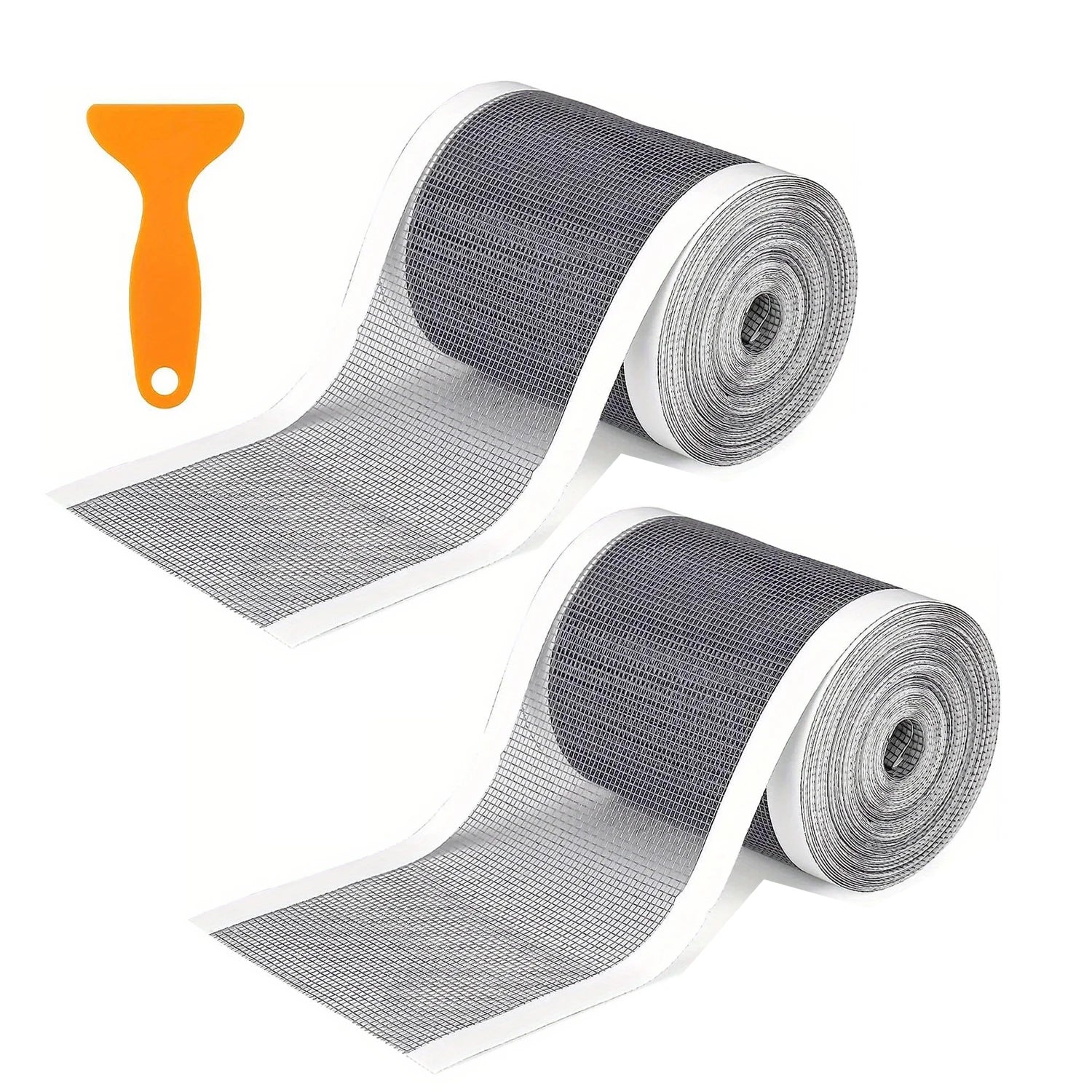 10cm Insect-Resistant Window Screen Repair Patch Fly Screen Window Net Hole Repair Disposable Drain Cover Roll Drain Filter Net Qme