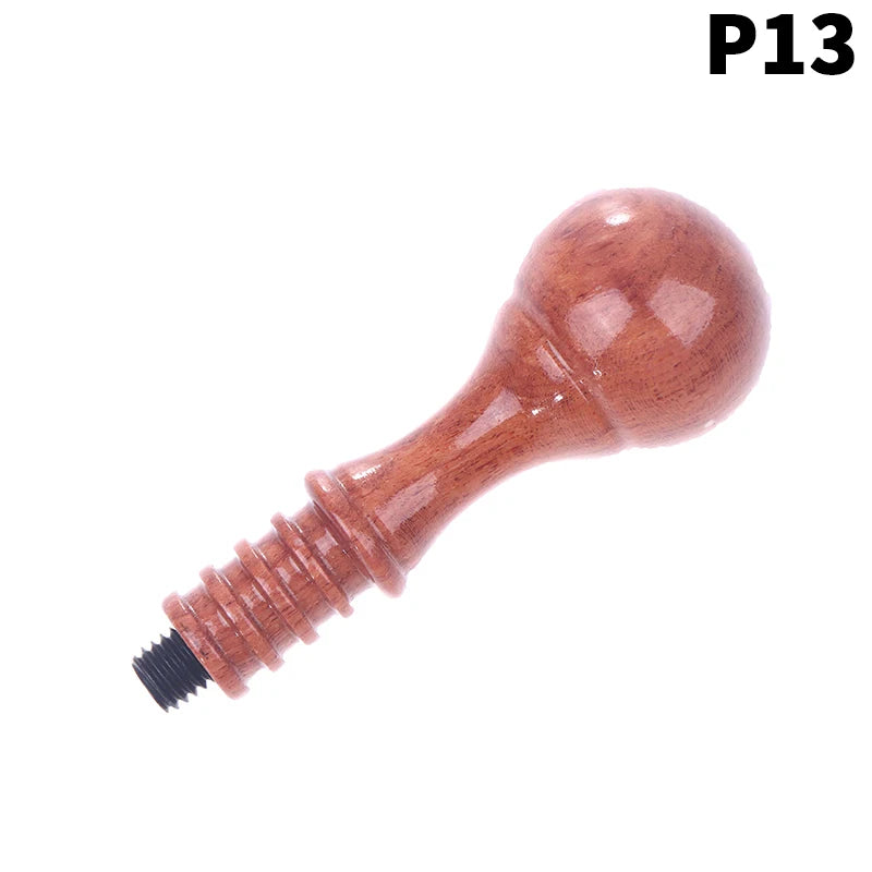 Wood Handle Wax Seal Stamp Accessories Portable Mini Diy Tool Retro Qme 13