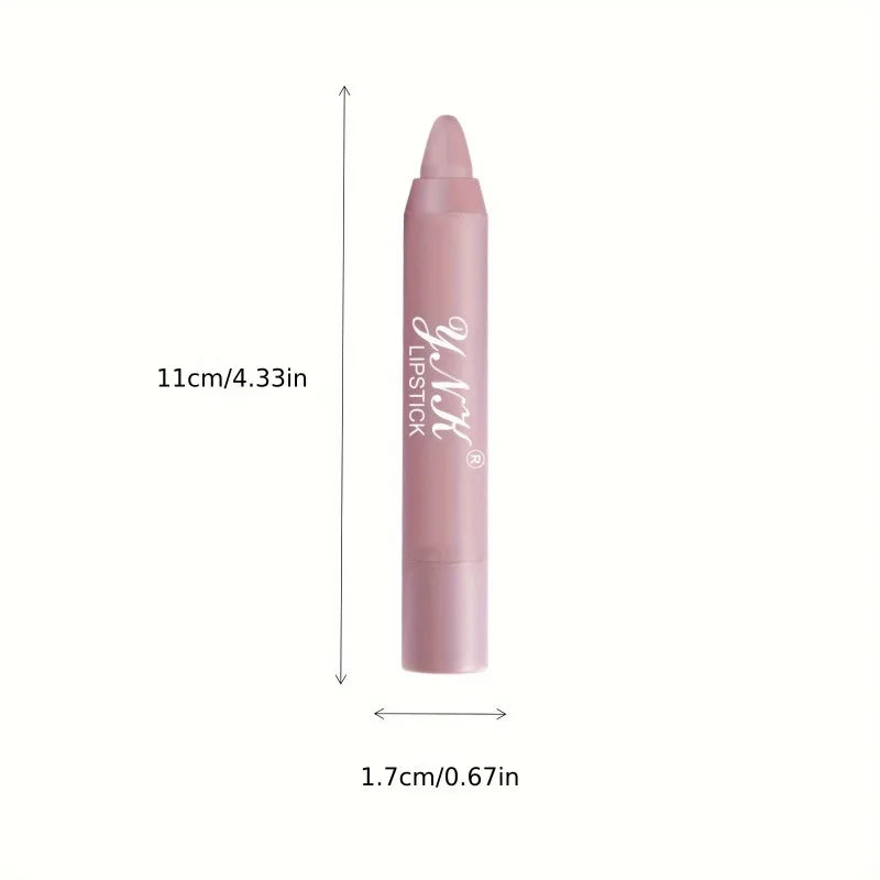 Pink Series Velvet Matte Lipstick Pen Waterproof Long Lasting Red Qme