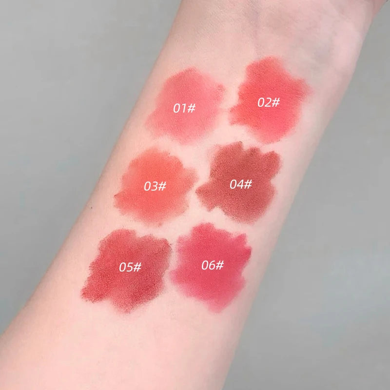 Gege Bear Velvet Mist Lip Glaze Matte Clay Long-lasting Non-drying Qme