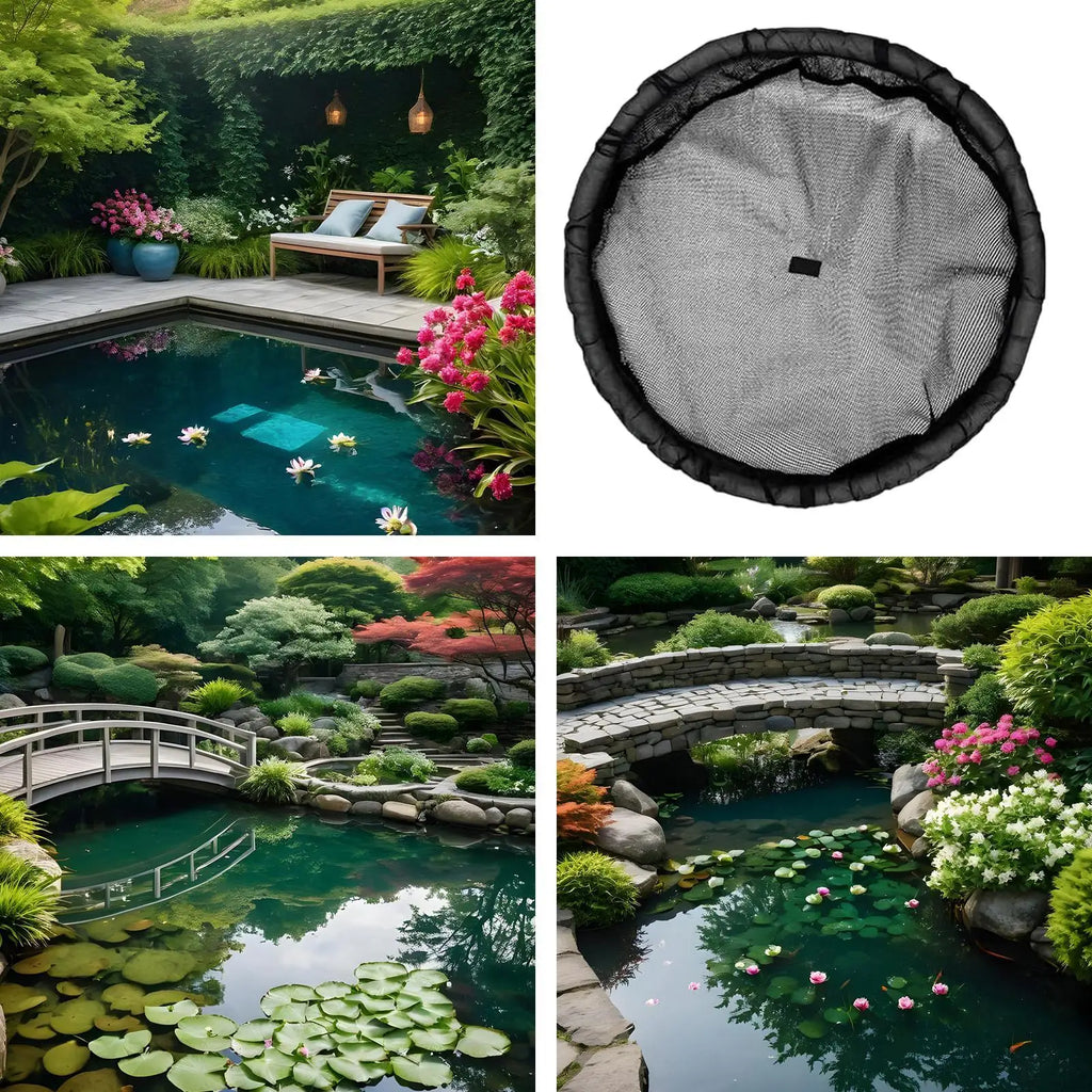 Floating Pond Corral Plant Protector Fine Mesh Netting Planter Water Qme