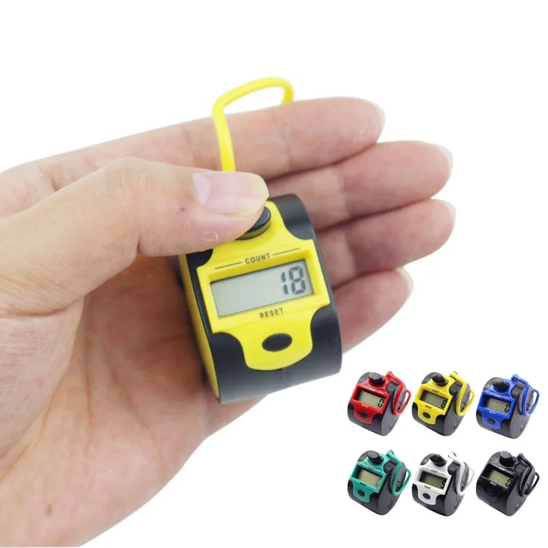 Tally Counter Hand Held Knit Row Clickers 5 Digit Number Handheld Qme