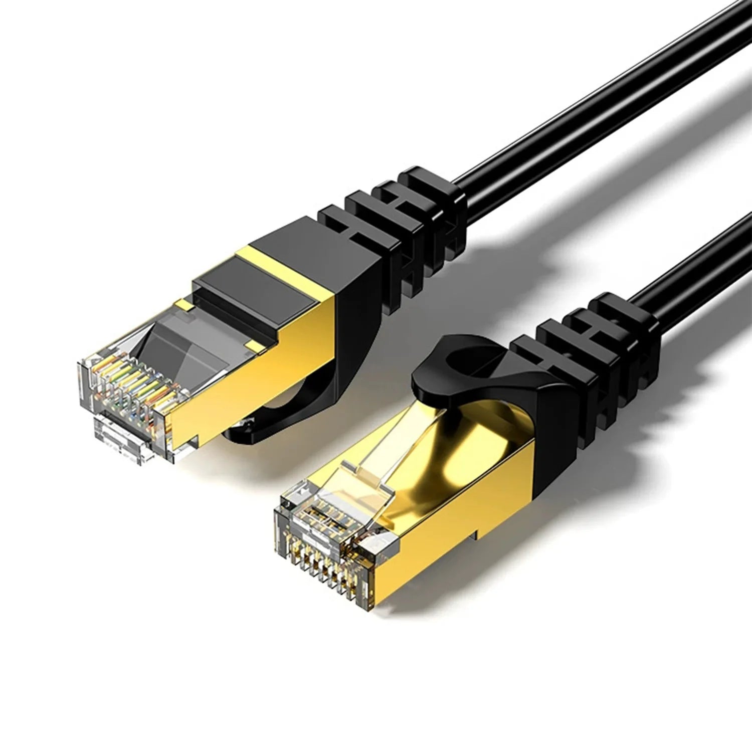 CAT8 Ethernet Cable 40Gbps 2000MHz Shielded RJ45 Twisted Pair for Gaming WiFi7 High Speed Network Cable Qme 5M
