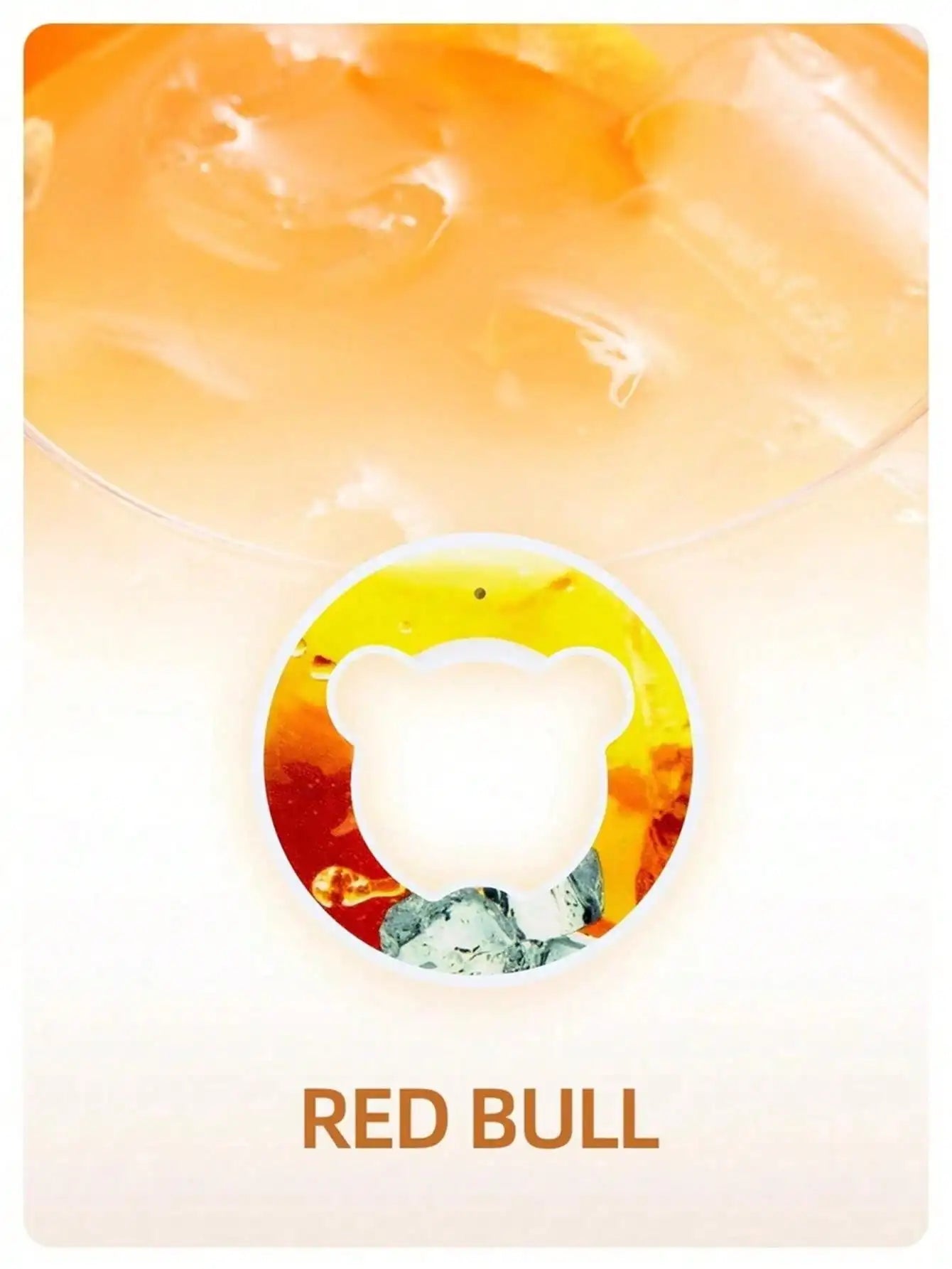 Random Flavored Aromatic Ring Various Fruit Beverage Flavor Pods Qme Red Bull 1PC