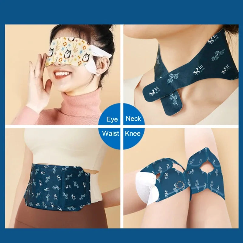 Self-heating Belts Knee Foot Waist Neck Wormwood Disposable Warm Qme