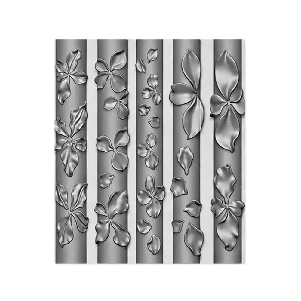 Flower Petals Silicone Nail Art Molds Women DIY 3D Resin Design Qme B-L