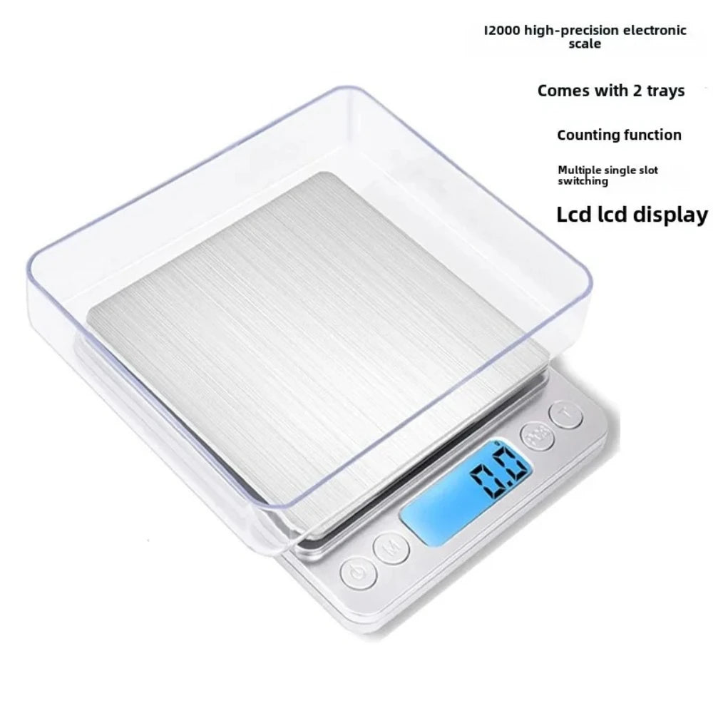 High Precision Electronic Digital Kitchen Scale Professional Coffee Weight Balance for Baking Measuring Kitchen Gadgets Qme