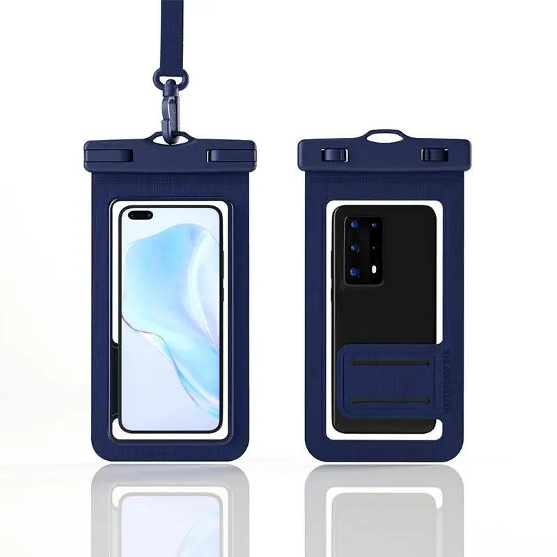 Universal Phone Waterproof Bag Outdoor Diving Swimming Touchscreen Qme A7