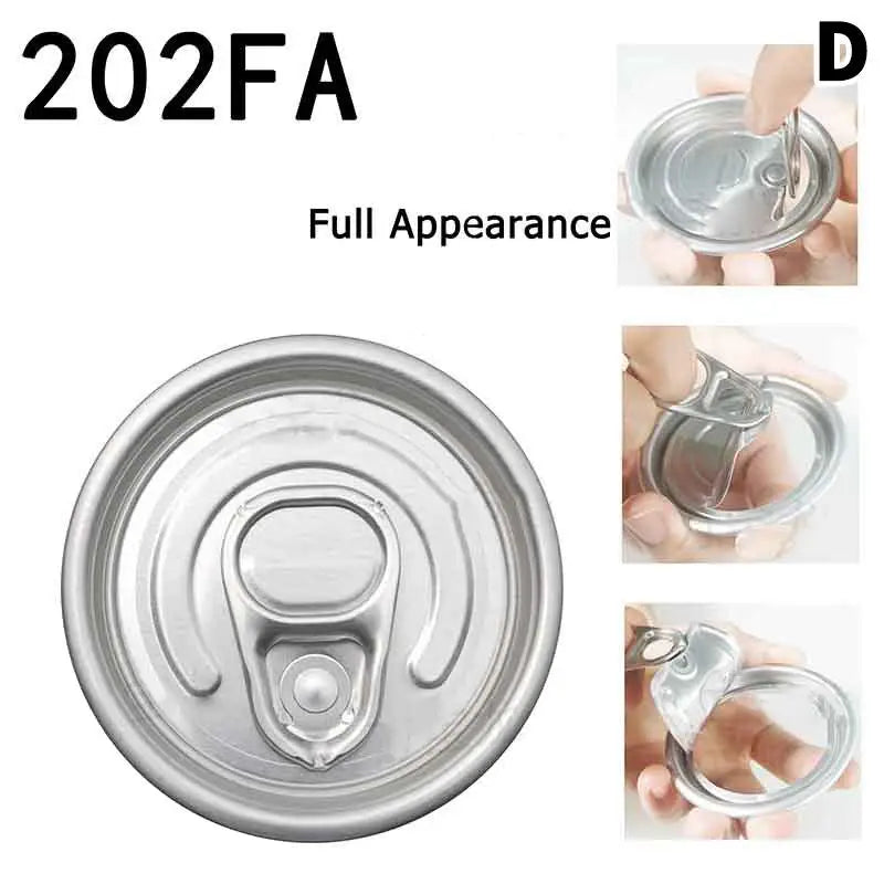 Pull Ring Lid Beverage Soda Drink Beer Cola Lids Food Can Cover Seal Qme D