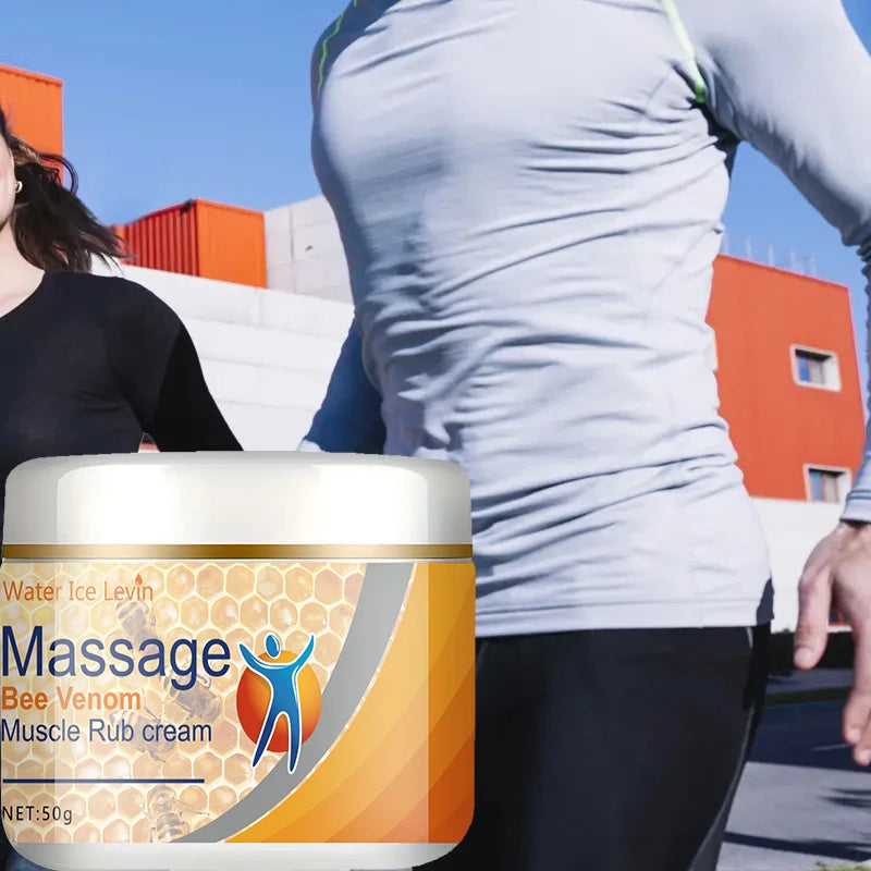 Muscle Massage Cream - Perfect for Massaging the Neck, Waist, Back, Hands, Feet, and Legs, Ideal for Workers Qme