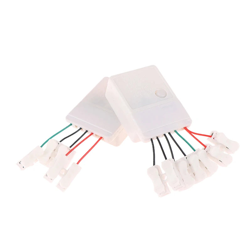 LED String 2 4 Way 8 Modes Lights Twinkle EK-04 Dimmer Flexible Strip Qme