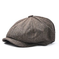 Large Head Circumference Spring Summer Hat Adjustable Breathable Qme Brown