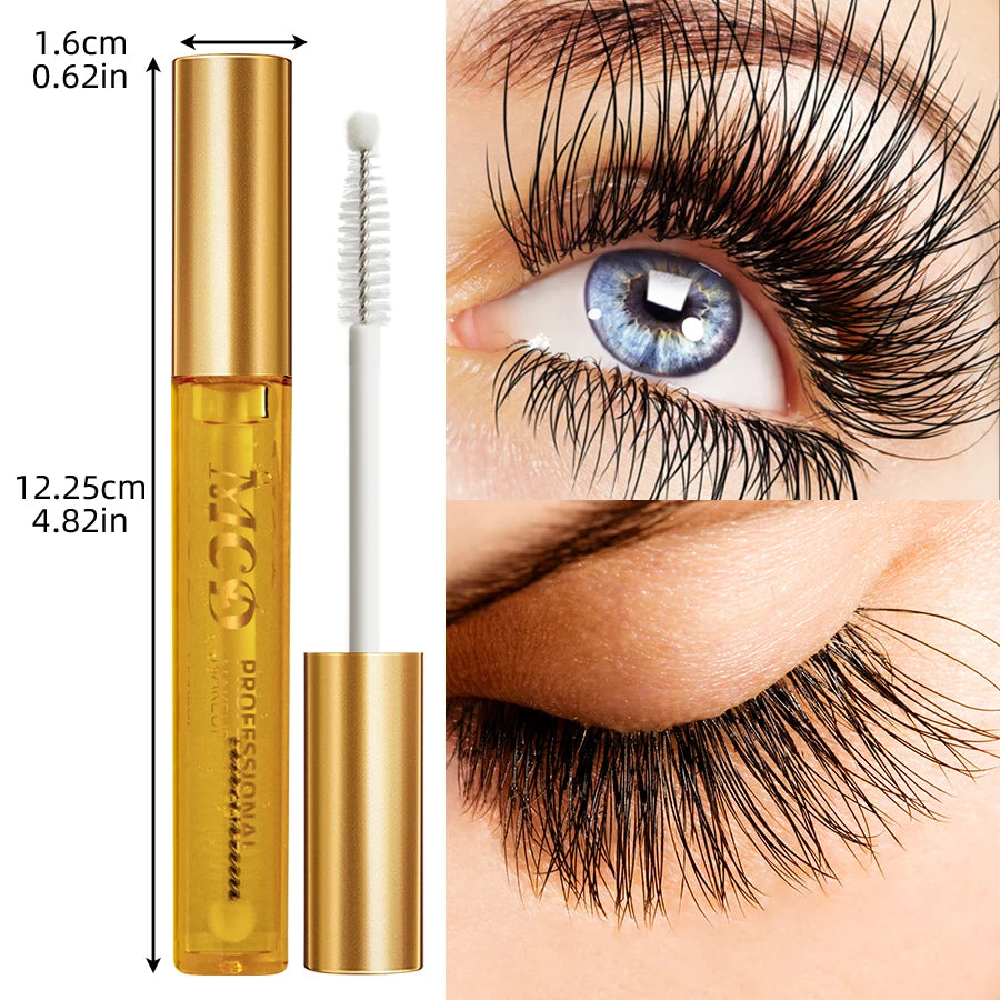 Eyebrow Enhancer Serum Nourishing Eyelash Natural Ingredients Longer Qme