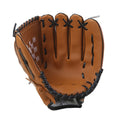 Outdoor Sport Baseball Glove Left Hand Baseball Practice Glove for Kids Youth Adults 10.5/11.5/12.5 Inch Qme 12.5 Brown