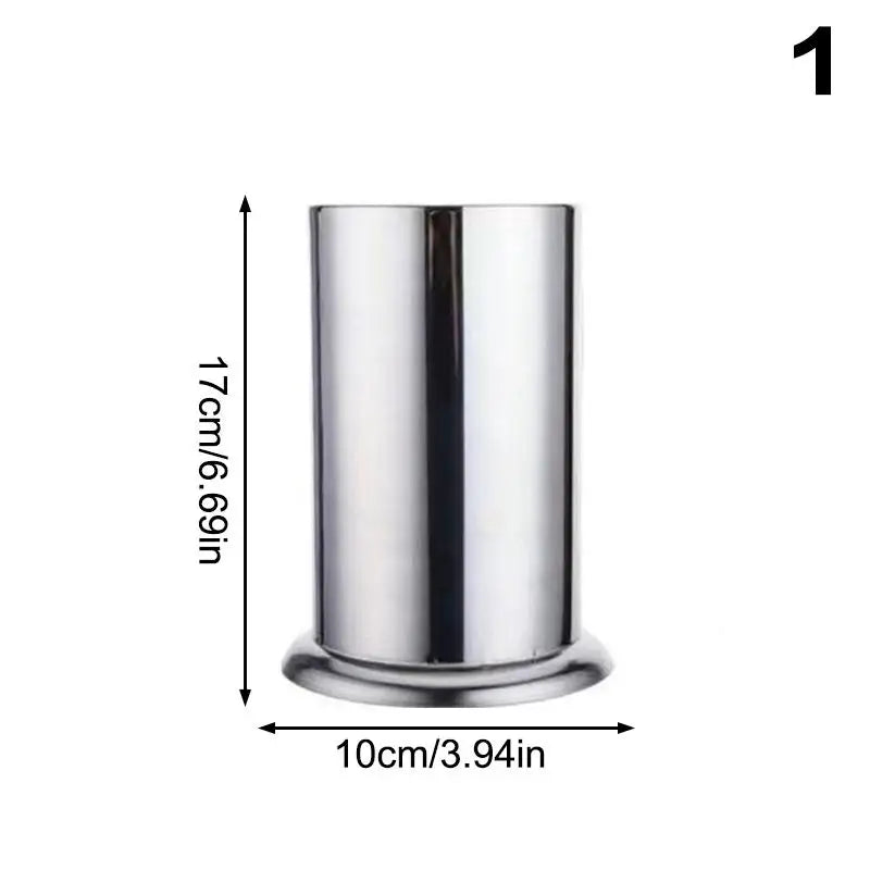 Stainless Steel Cutlery Holder Chopstick Storage Organizer Container Qme 1