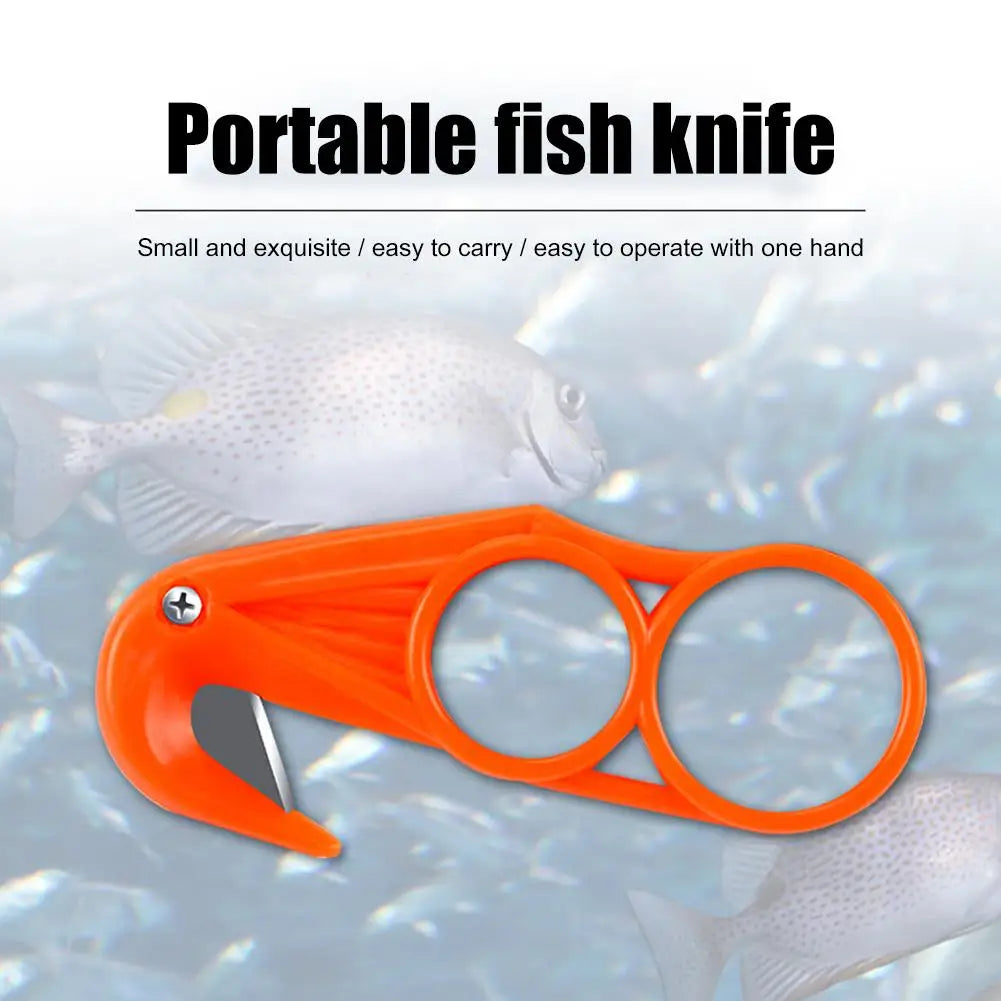 Plastic Fish Belly Cutlery Mini Portable Fishing Cutter Camping Practical Cutting Tool Outdoor Fishing Tckle Tool Qme Default Title