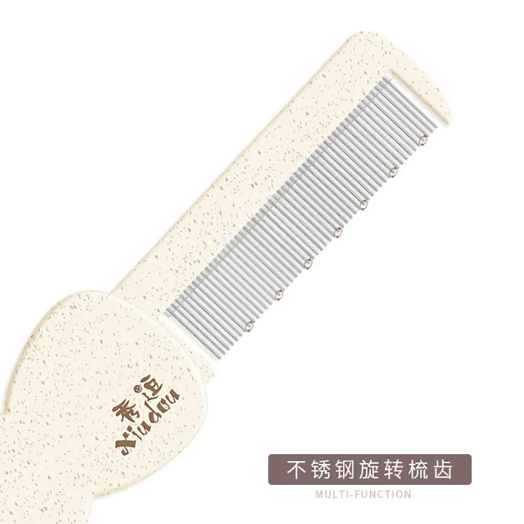 Small Mirror Comb Set Color Fashion Portable Fold Makeup Mirror with Comb for Girl Gift Makeup Tools Vanity Miror Travel Qme