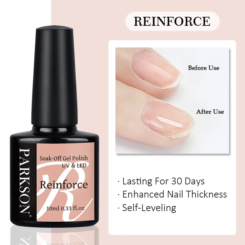 Parkson Colorful Nail Gel Polish Lacquer Soak Off UV LED Long Lasting