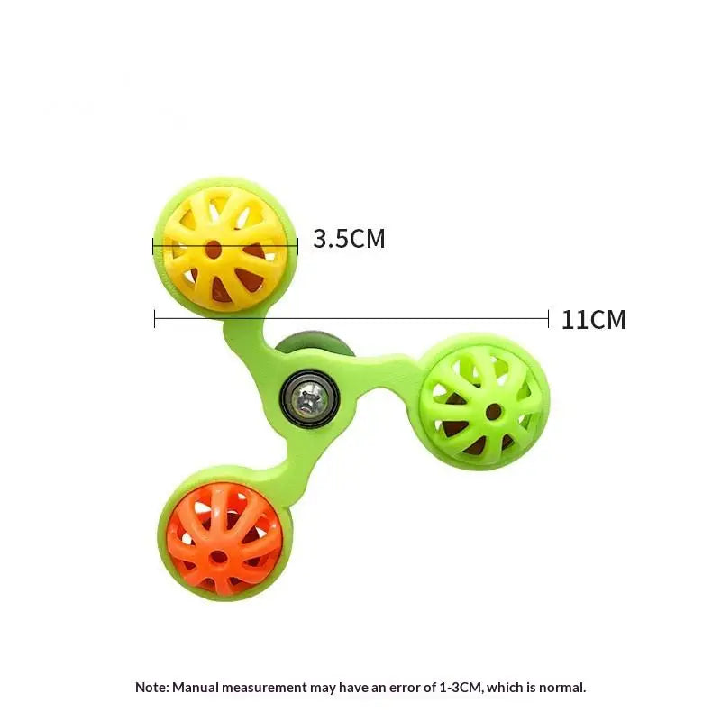 Parrots Rotating Stimulation Entertainment Play Chewing Parrot Toys Qme Green