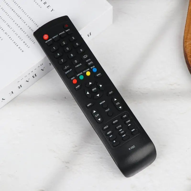 Remote Control Smart TV Y-72C Replacement Compact Strong Signal Qme