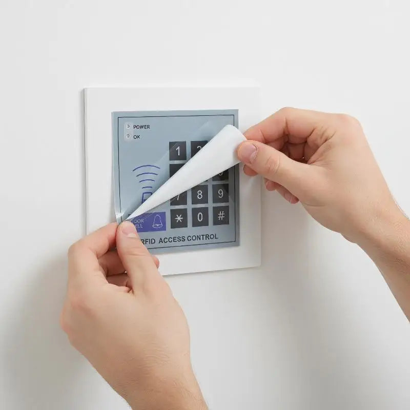 Keypad Mask Panel Coating IC ID Access Control System Device Machine Qme
