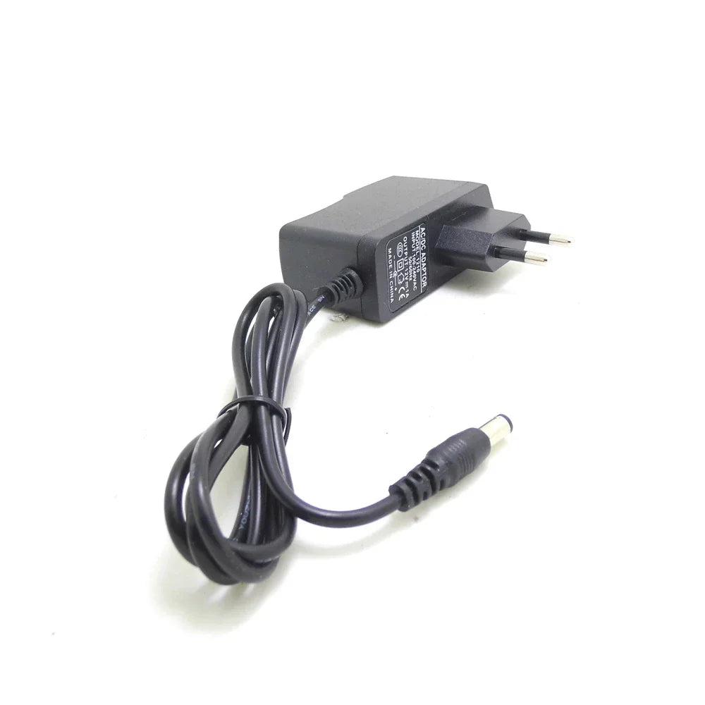 ANPWOO EU Plug AC/DC Power adapter charger Power Adapter for CCTV Camera AC 100-240V DC 12V 1A (2.1mm * 5.5mm) Qme