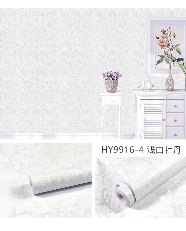 3D Solid Vinyl Self-adhesive Wallpaper Walls Rolls Contact Paper Qme Style 29 10mx45cm