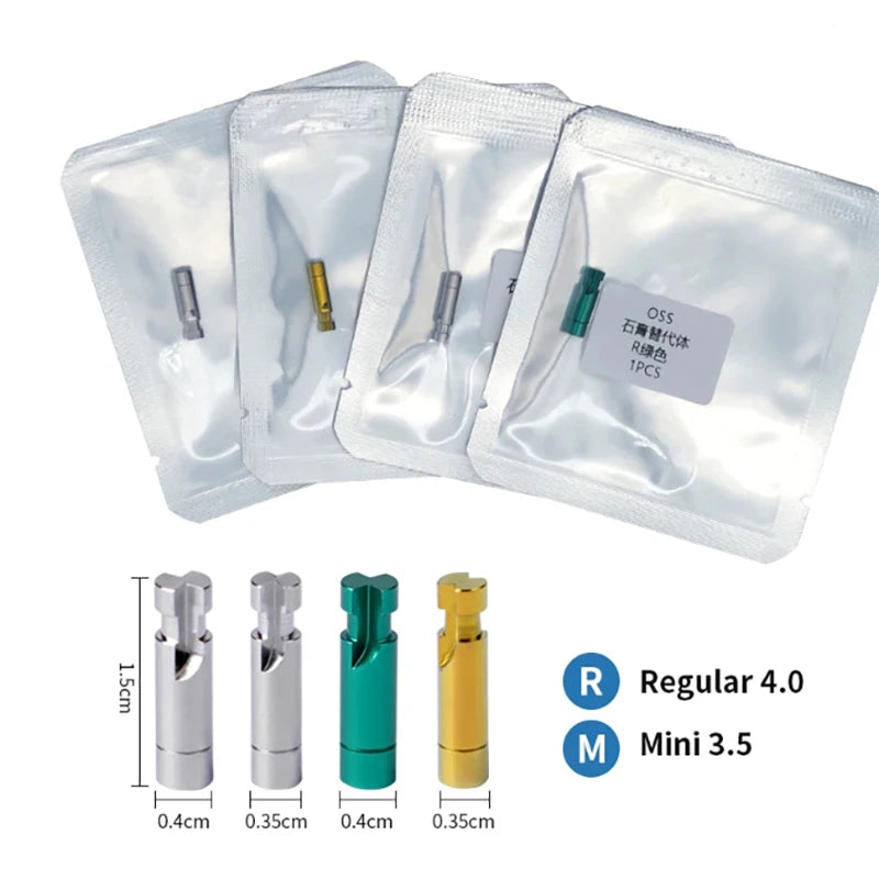 Dental Lab Implant Analog Plaster Mini Regural Oral Care Accessories Qme