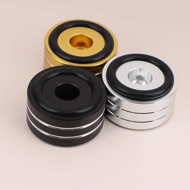 40x20mm SP4010 Hifi AMP Speaker Aluminum Isolation Feet Pad Use Qme