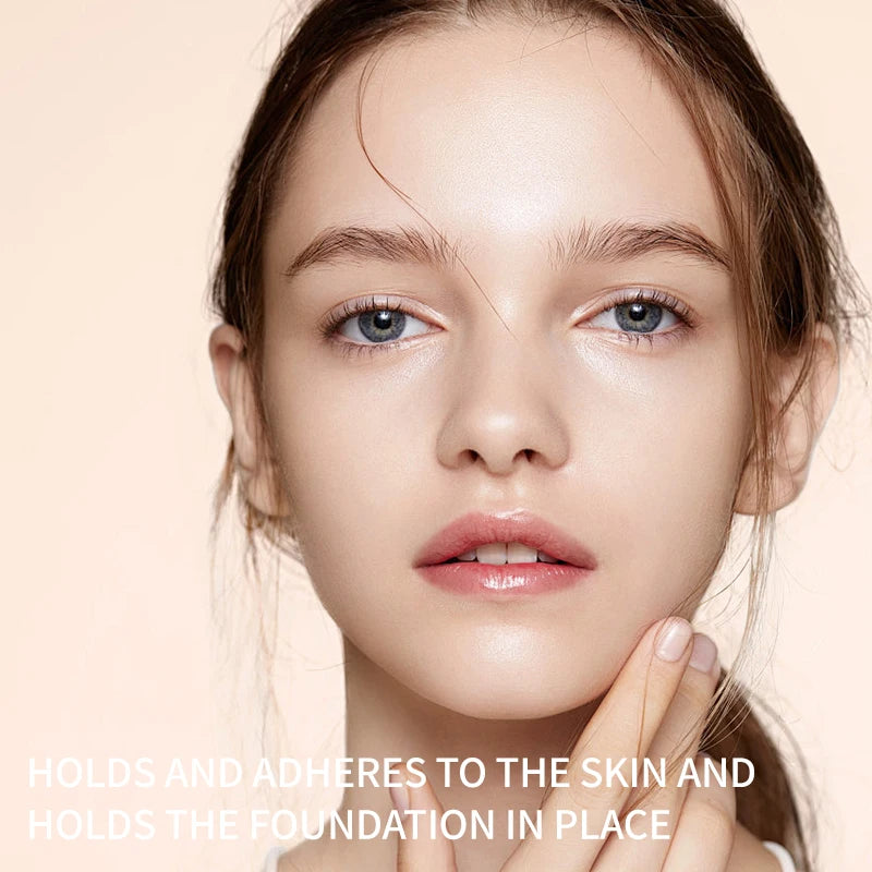 Hydrating Invisible Pore Base Makeup Stick, Moisturizing Oil-control Primer Makeup Cream, Lip balm,Brighten Modifying Skin Color Qme