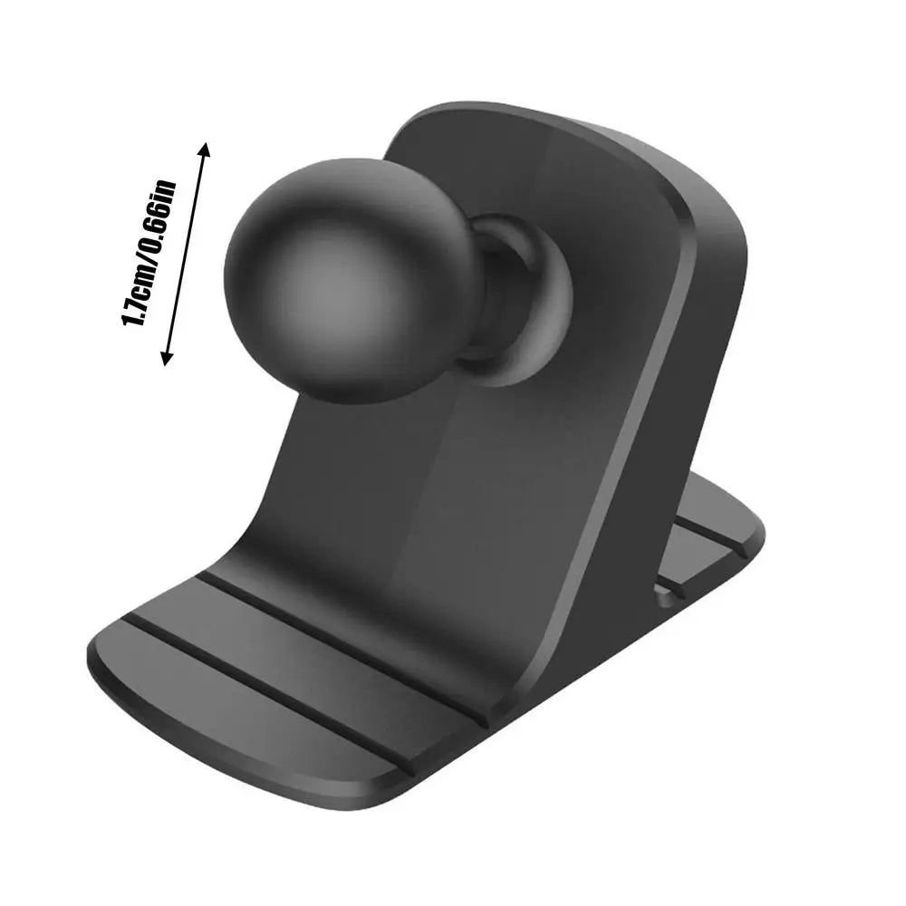 Cell Phone Car Mount Clips Stable Automotive Mobile Phone Bracket Base Handsfree Car Phone Holder Supplies For RVs Trucks SUVs Qme Adhesive base