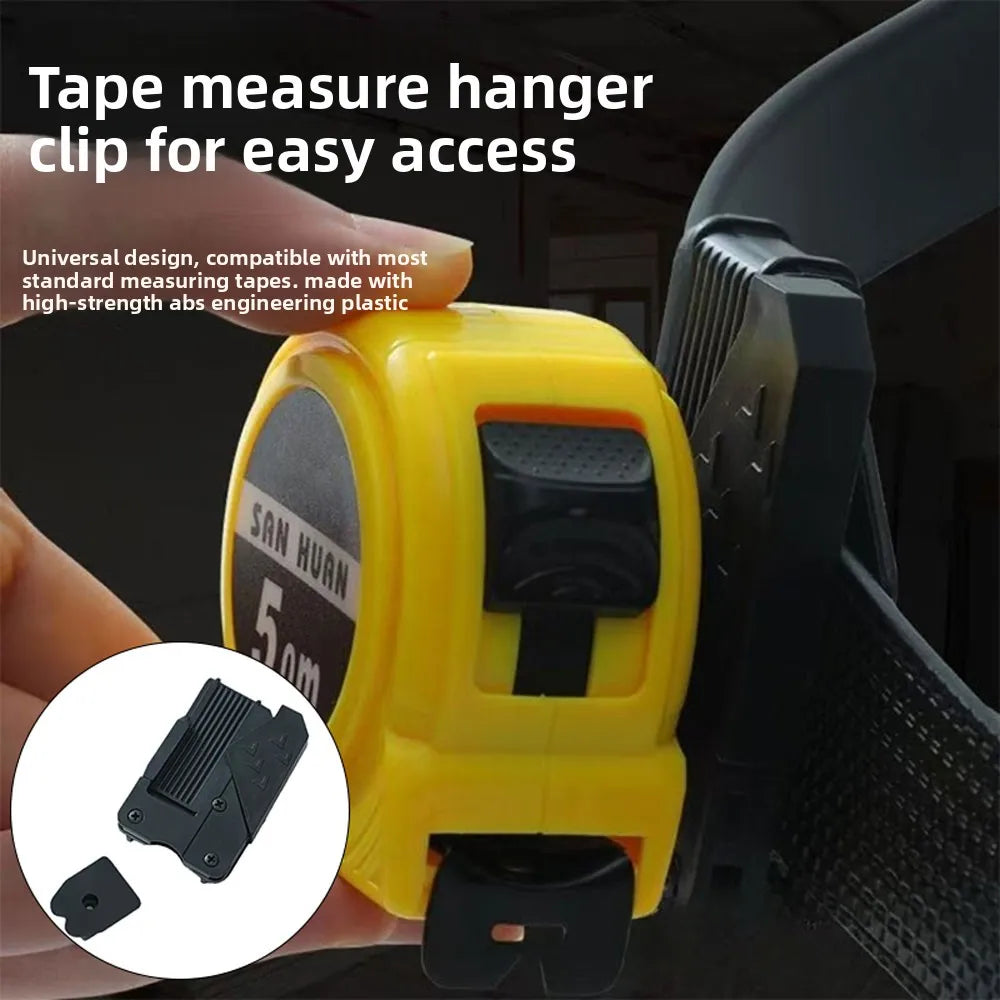Quick Release Buckle Tool Hanger Universal Belt Clip Reliable Hook to Hang Tape Measure for Repair and Workshop Use Qme