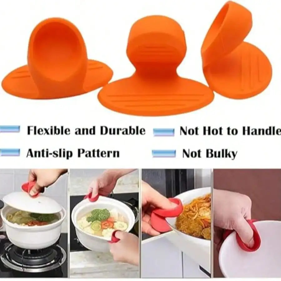 Silicone Insulated Finger Cots Thickened High-temperature Qme