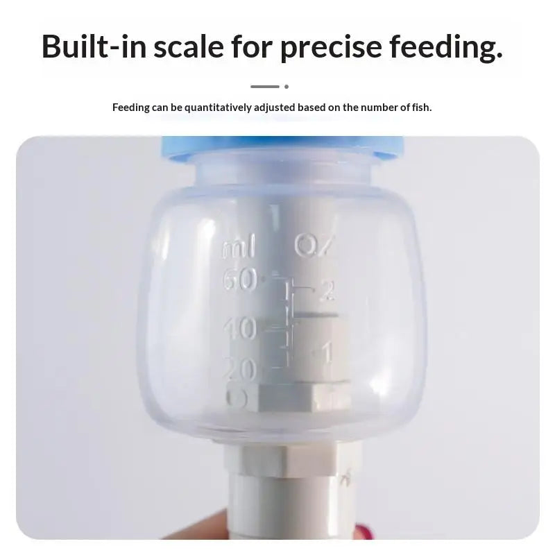 No Turbid Water Fish Feeder Small Tank Precise Pacifier Fixed Point Qme