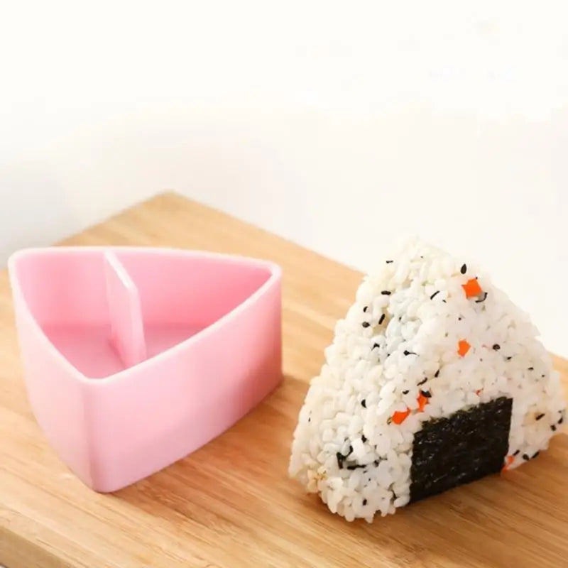 DIY Sushi Mold Onigiri Rice Ball Food Press Triangular Maker 8 5x 5 X Qme