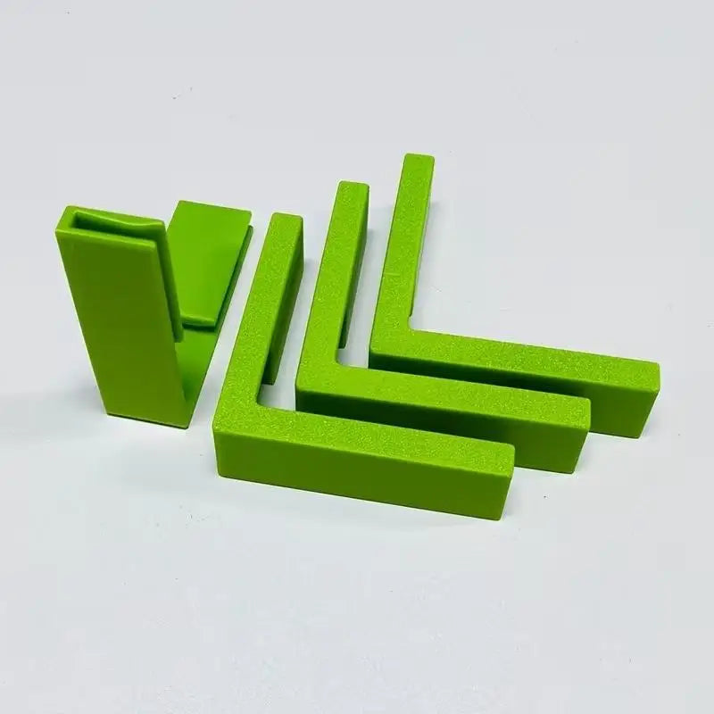 Carton Corner Right Angle Clips,Corrugated Box Edge Reinforcement Fixing Clamps For Box Reuse,Storage Bucket Making(3.1/1.57in) Qme size1 C