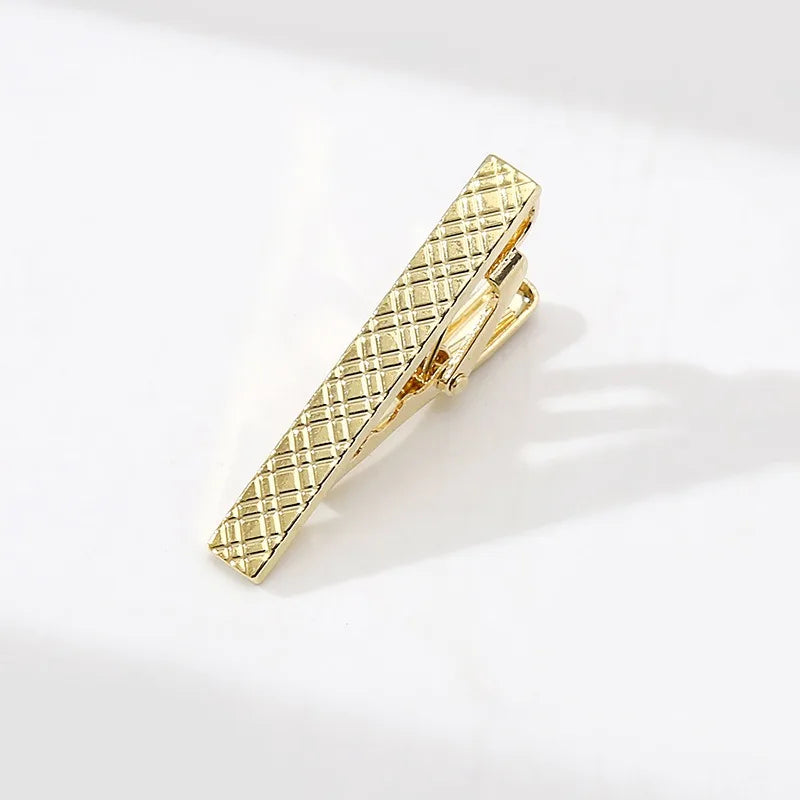 4CM Tie Clips for Men Tie Kit Pin Firm Men's Tie Clip LD08 Qme 11