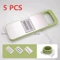 Blade Multi-functional Vegetable Slicer Slide-on Hand Guard Potato Qme A