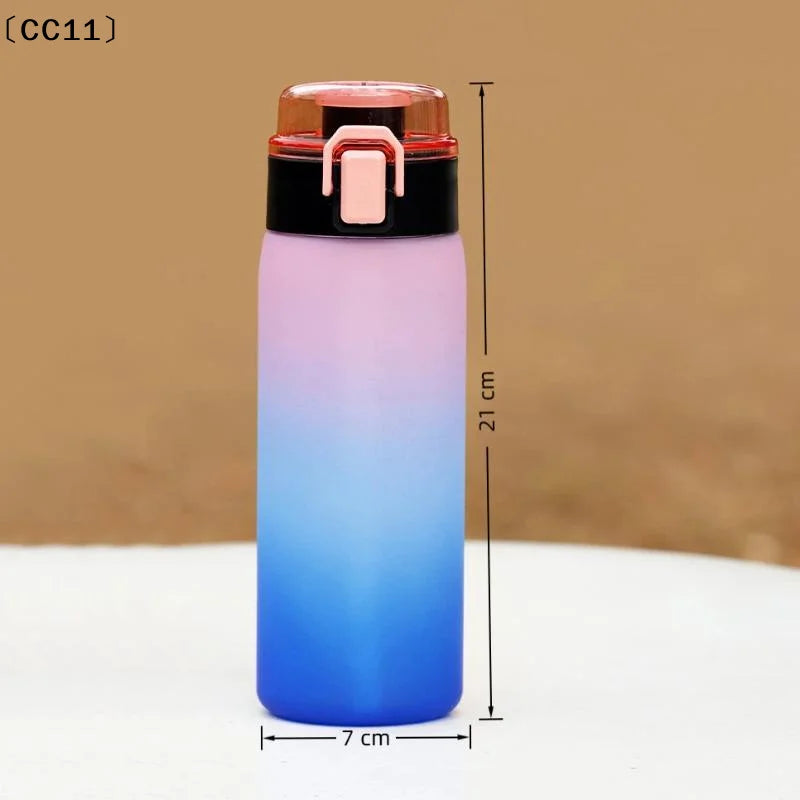 Gradient Sports Water Bottle Portable Large Capacity Plastic Cup Gym Qme