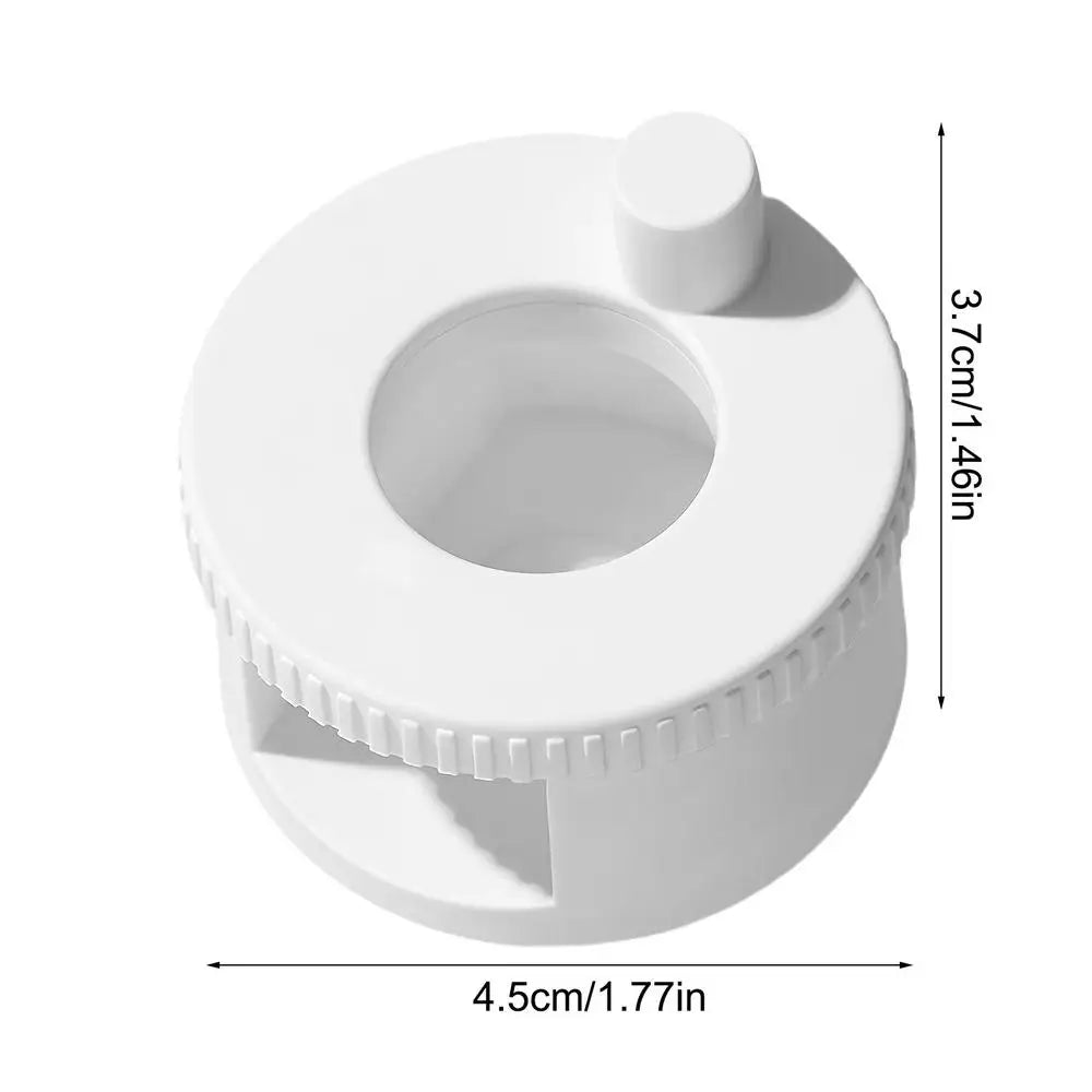 NEW Magnets For Nails Rotating Manicure Art Tool Nail Gel Magnetic Tool For Women Girls Beginners Home Salon Qme White no steel ball