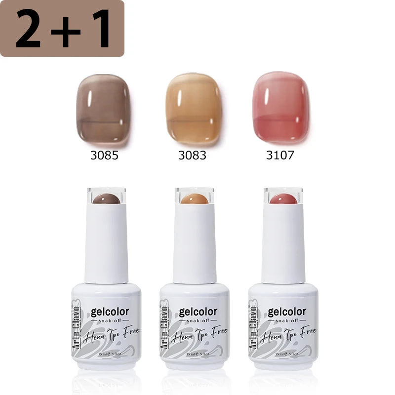 Ice-transparent Nude Gel Nail Polish 2026 Popular Daily Gentle Jelly