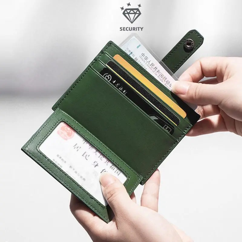 Exquisite High-end Card Bag Flip Fur Cover Ultra-thin Portable Mini Qme