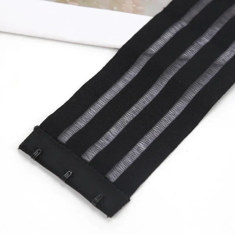 Elastic Invisible Women Non Slip Buckle Bra Extender 3 Hook Extension Qme