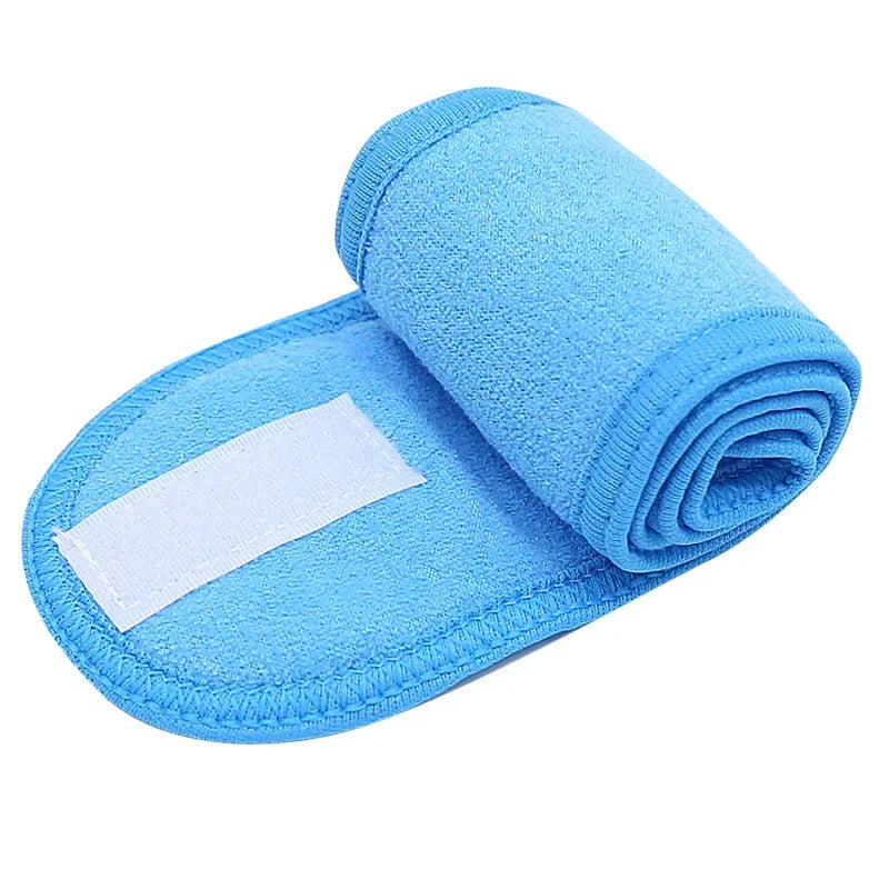 Eyelash Extension Headband Makeup Eyelash Extension Supplies Lashes Accessories Face Washing Bath SPA Facial Adjustable Headband Qme GRAY