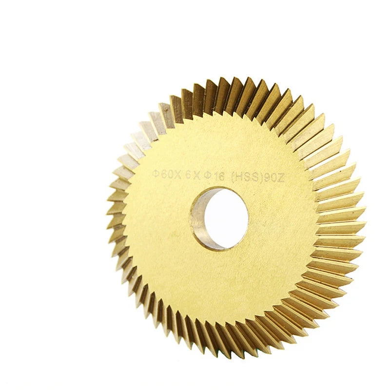 Key Copy Machine 60x6x16mm 90Teeth HSS Cutter Saw Blade Fit 238BS 2AS Qme