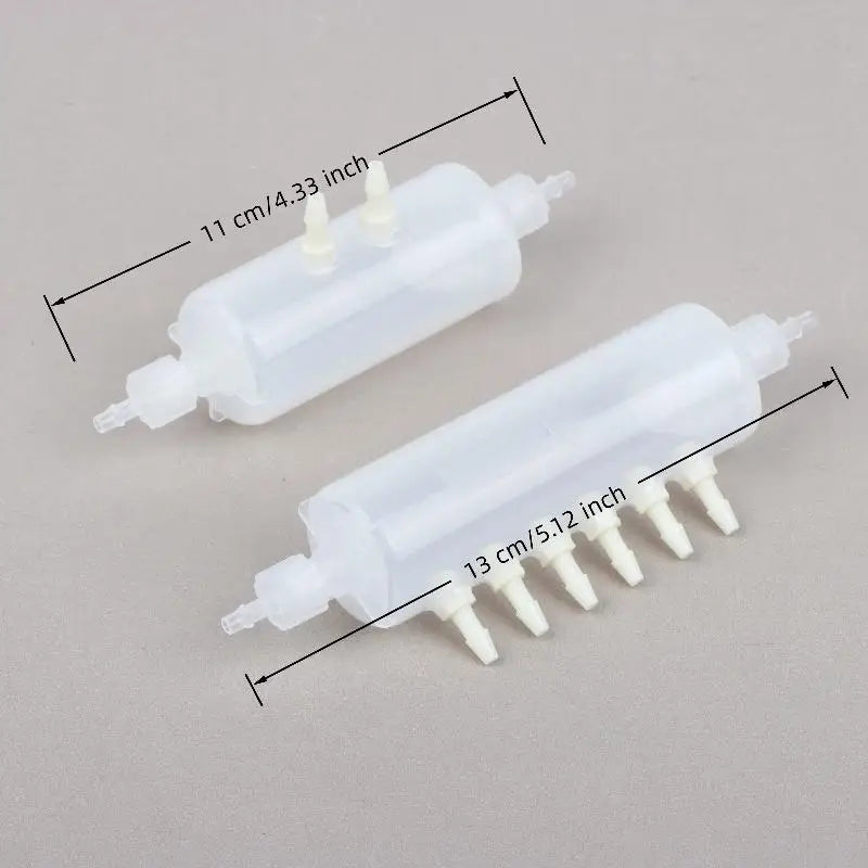 Printer Ink Circulation Splitter Diverter Dustproof Buffer Bottle Qme