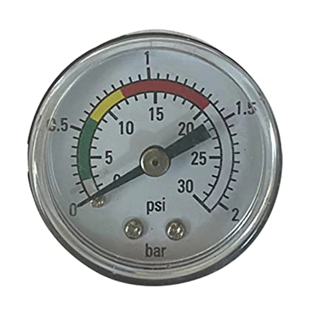 Versatile Pressure Gauge Dual Scale Measurement Gauge Fit For Intex 11224 14 And 16 Inch Sand Filter Pumps Pool Accessories Qme Default Title