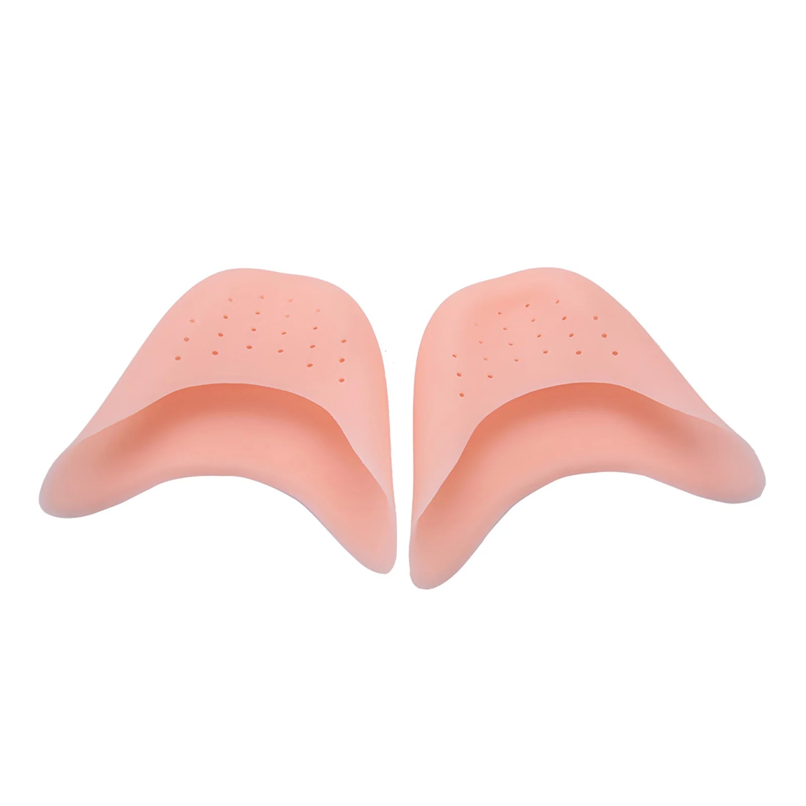 1 Pair Silicone Soft Ballet Pointe Dance Shoes Pads Dancing Toe Protector Foot Care Dance Shoes Pads Dancing Toe Protector Qme Skin color