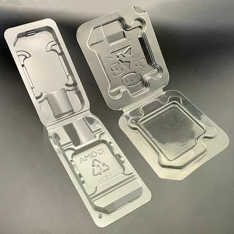 CPU Clamshell Tray Box AMD Case Holder Protection 754 905 938 939 AM2 Qme